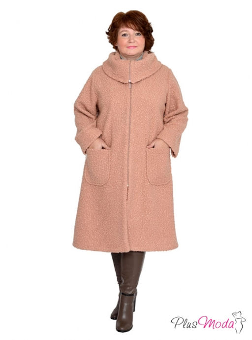 Пальто Модель №782 размеры 44-84 - Plusmoda фото 2
