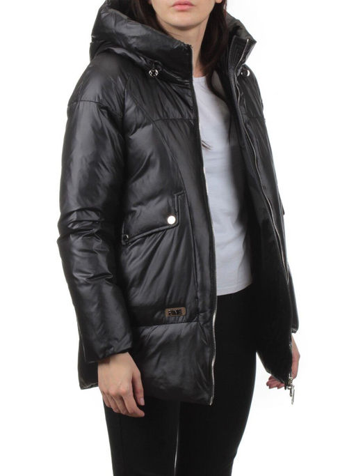 78 BLACK Куртка зимняя женская (200 гр. холлофайбер) - Fashion фото 6