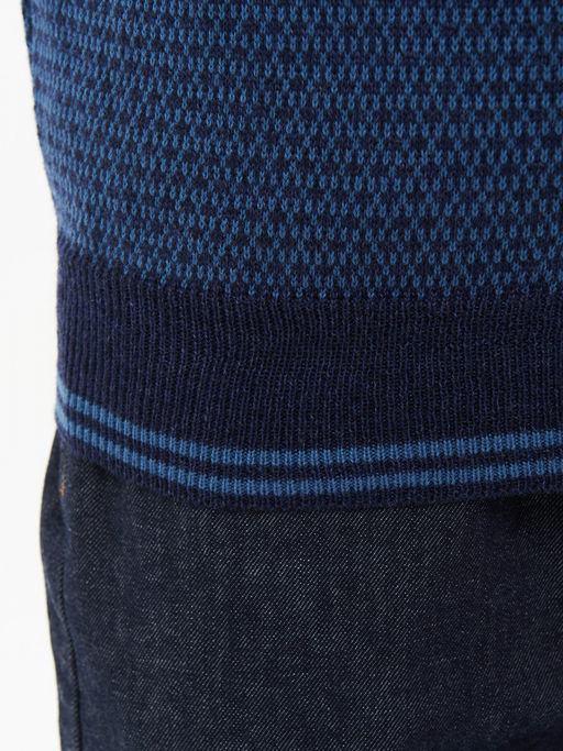 Джемпер короткая молния 22484 морской