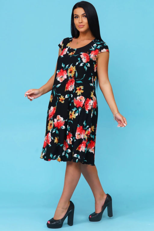 Сарафан женский, цвет красный