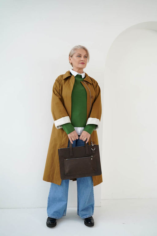 Сумка unisex Ц-581.28 табак - Protege фото 3