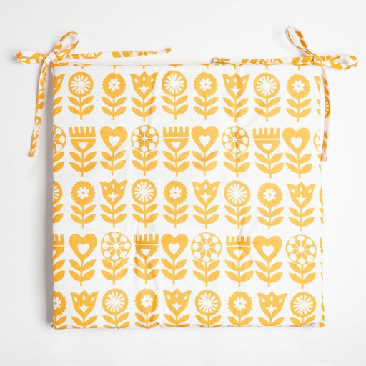 Подушка на стул Этель Yellow garden, 42?42 см