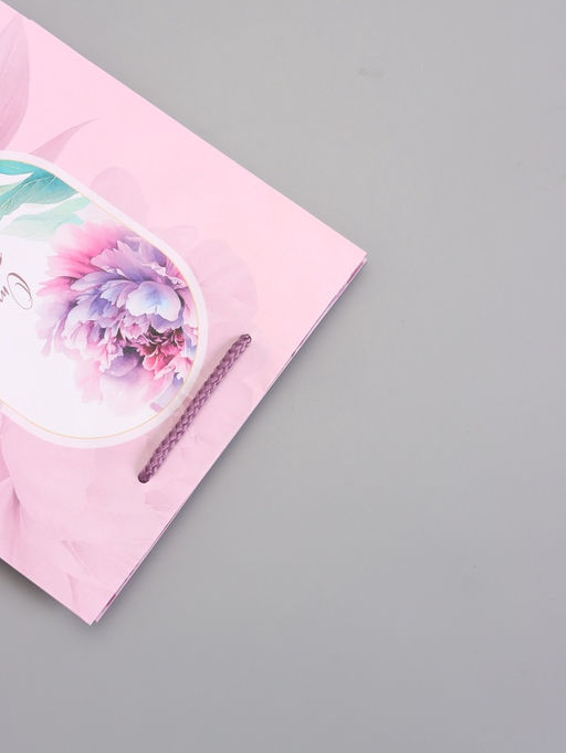 Пакет подарочный ламинированный «От всего сердца!», 18×22.3×10 см