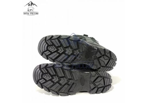 Монголки высокие черные, литая подошва