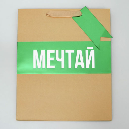 Пакет подарочный Мечтай, ML 23 27 11.5 см - Дарите счастье фото 7