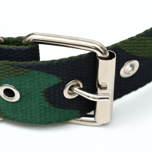 Ошейник брезентовый однослойный Камуфляж, 72 х 3,5 см - Пижон фото 3