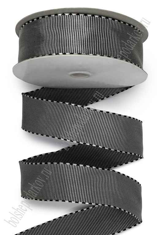 Лента декоративная 3,8 см*25 ярд (38-744)