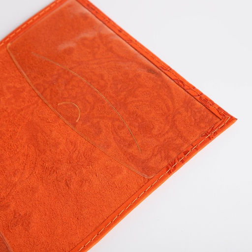 Обложка для паспорта, цвет оранжевый - Simaland фото 6