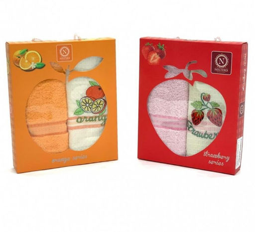 Набор кухонных салфеток 2 шт. КЛУБНИКА - My bed фото 2