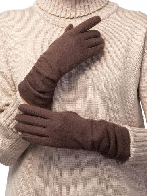 Перчатки жен Labbra LB-PH-65 d.brown