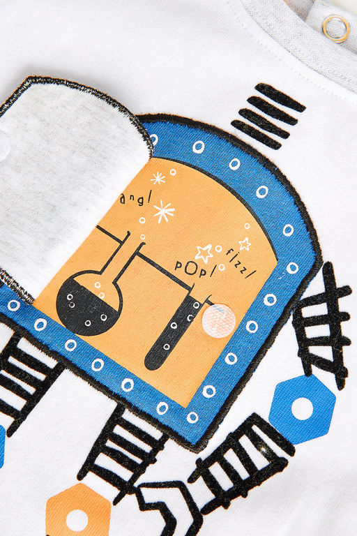 Mothercare / Футболка с интерактивной деталью  фото 4