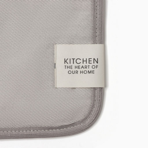 Кухонный набор «Этель» Kitchen light gray, светло-серый: прихватка, варежка-прихватка