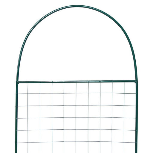 Шпалера, 187×50×1 см, металл, зелёная, «Ромб»