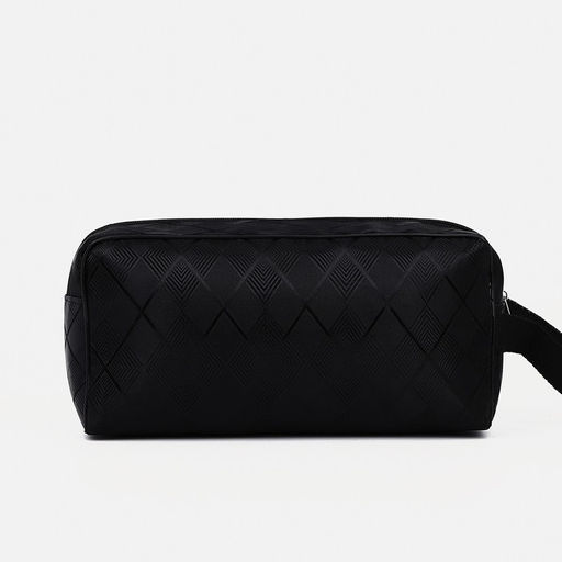 Косметичка на молнии, цвет чёрный - Simaland фото 3