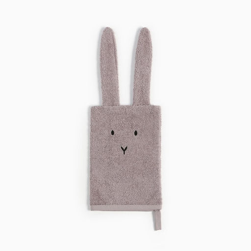 Набор Крошка Я (полотенце-уголок, рукавица, нагрудник), розовый, 100% хл, 360 гр/м2  фото 5