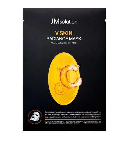 1ШТ Mаска тканевая JMSOLUTION V SKIN RADIANCE MASK (30 мл)  фото 4