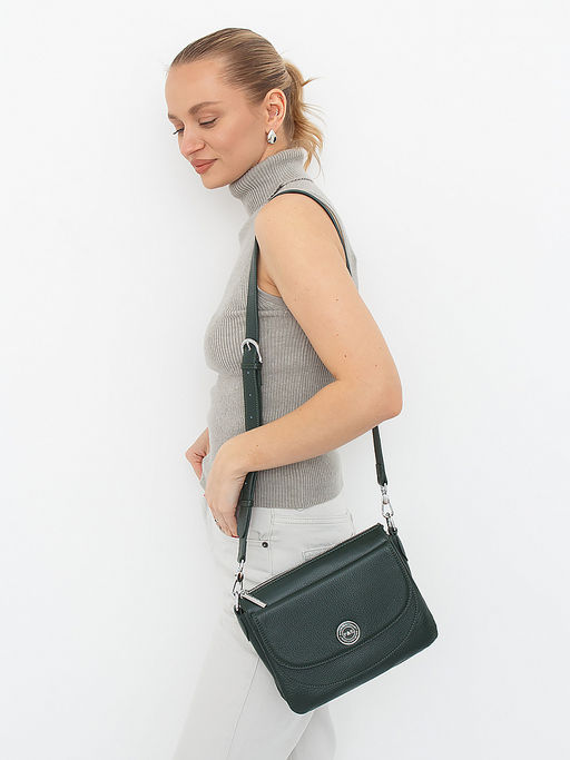 Сумка 0548C d.green Polina&Eiterou