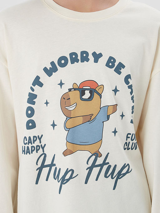 КОМПЛЕКТ ДЛЯ МАЛЬЧИКОВ (ЛОНГСЛИВ, БРЮКИ) - Mark formelle фото 4