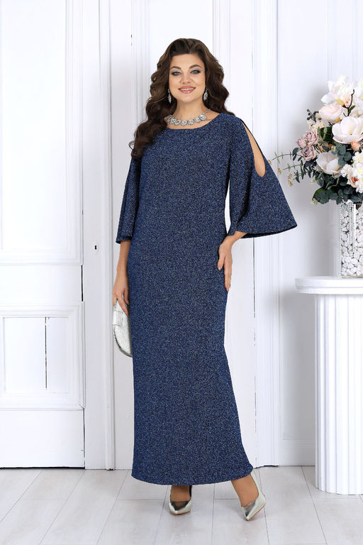 Платье Ninele 6083 светло-синий