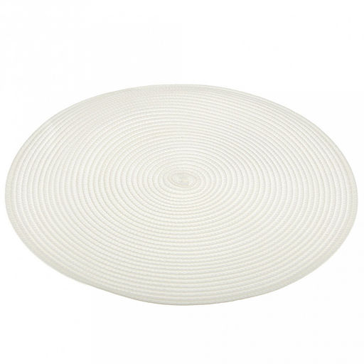 Салфетка под горячее (термосалфетка) Круглая д38см, ПВХ, цвет - белый (Китай) - Домашняя мода фото 2