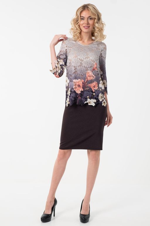 Платье П4-4245 - Wisell фото 9