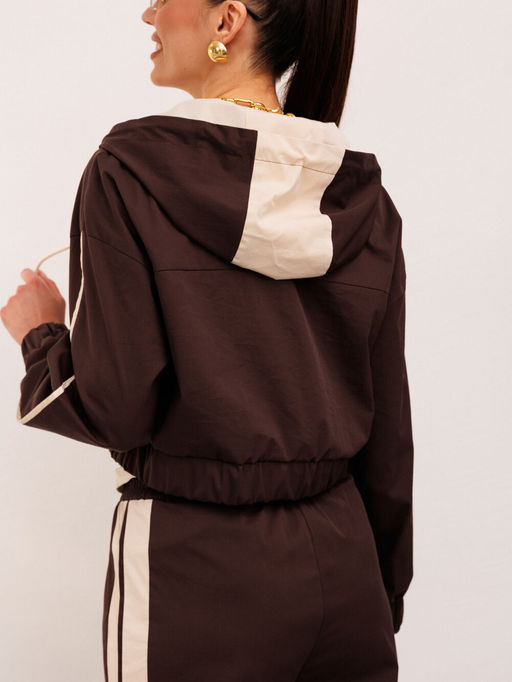 Костюм Galean Style 986 коричневый