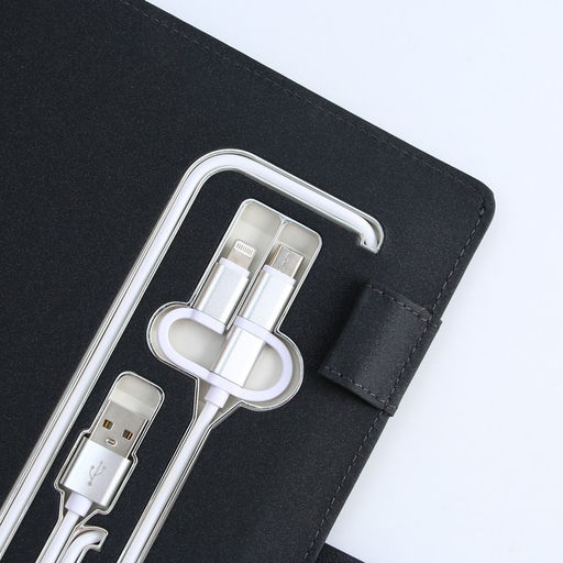 Ежедневник со встроенным зарядным устройством 8000 мАh и флешкой 16 ГБ Дракон, 17,5 х 3,8 х 23,3 см. - Like me фото 14