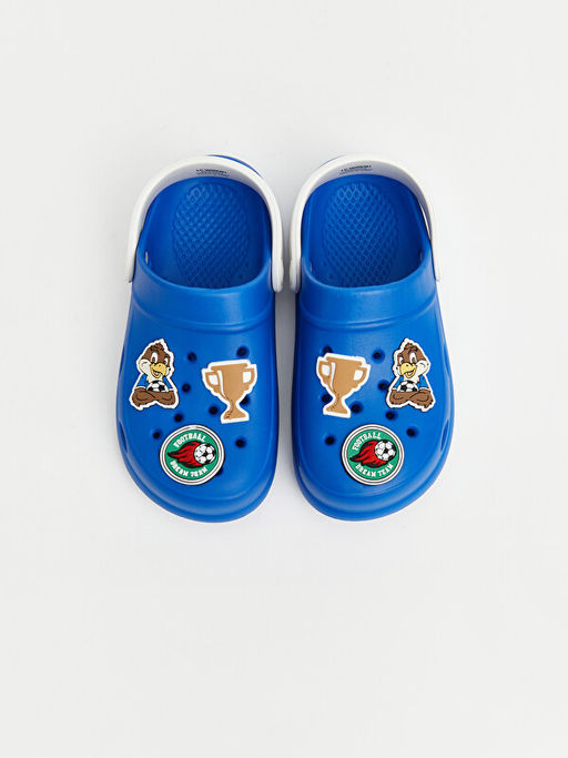 Futbol Temal? Erkek ?ocuk Plaj Sandalet?