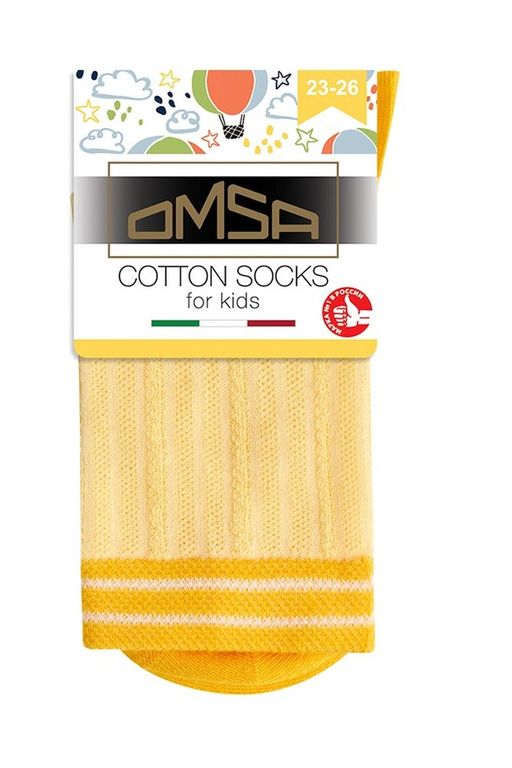 OMSA kids Calzino 21C00 ажур - giallo  фото 2
