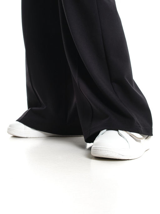 Брюки для девочки со строчкой черные школьные штаны с карманами 22-1564 черный - Mini maxi фото 10