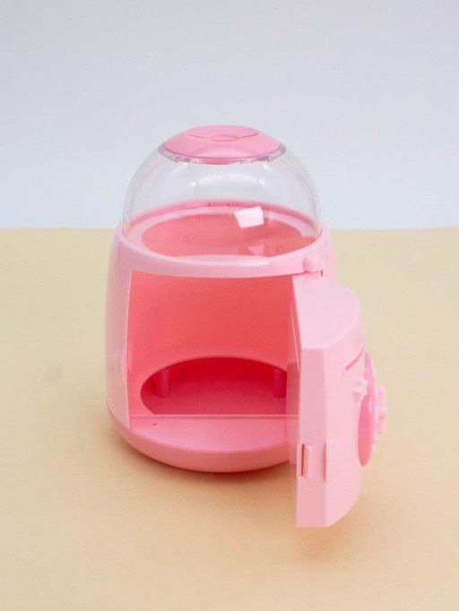 Копилка-сейф "Star bank", pink (13x11 см)