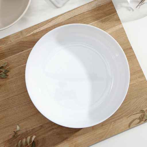 Форма для запекания Luminarc Diwali Service, 2 л, d=22 см, стеклокерамика, белая