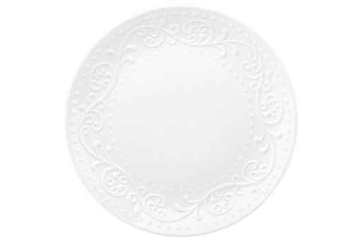 Набор тарелок для закуски 2 пр. 27*27*2 см "Ажур" NEW BONE CHINA