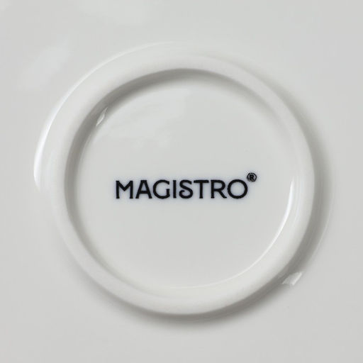 Блюдо Magistro «Раковина», d=25,3 см, фарфор, белое