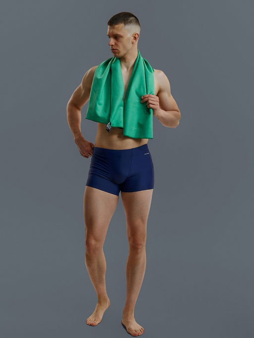 Полотенце из микрофибры ONLYTOP, 50х120 см, цвет зелёный