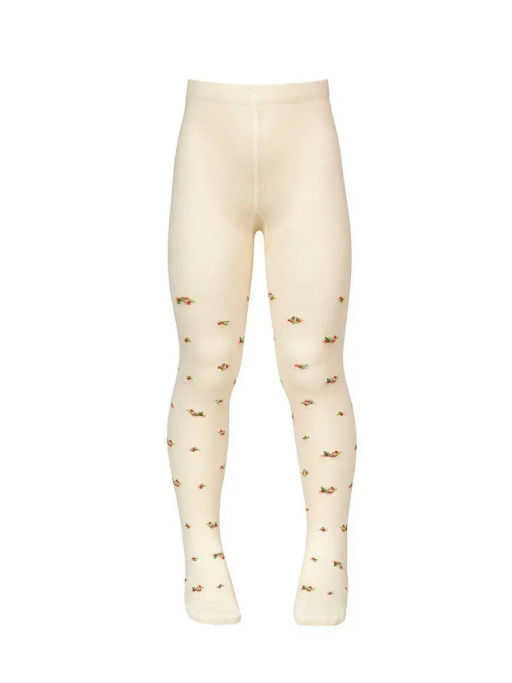 OMSA kids Collant 12Р43-1 с рисунком (розочки) - bianco  фото 17
