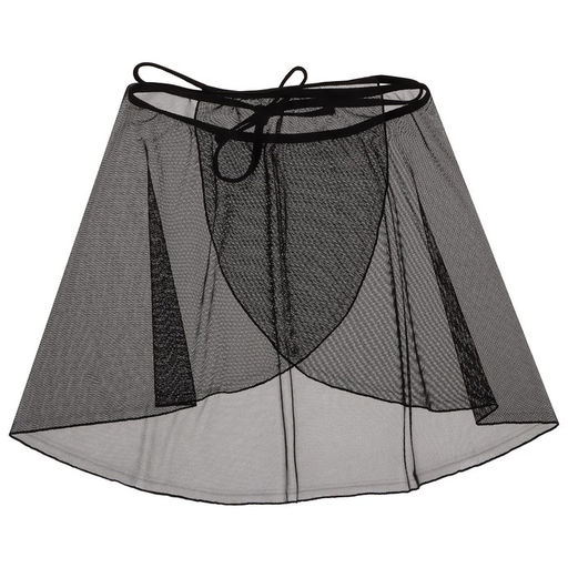 Юбка гимнастическая Grace Dance, с запахом, р. 30-32, цвет чёрный  фото 8