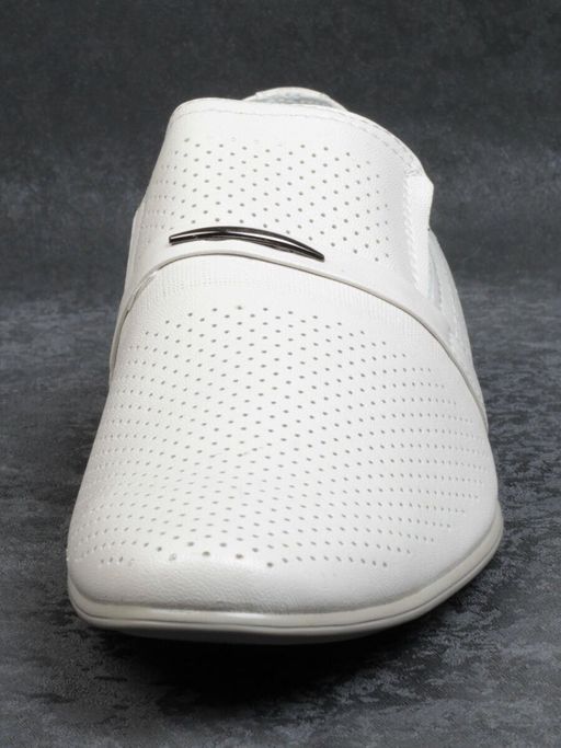 C202-1 WHITE Полуботинки мужские (натуральная кожа) - Фабричный китай фото 7