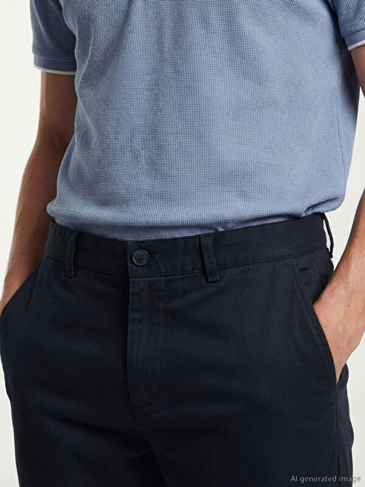Slim Fit Gabardin Erkek Pantolon