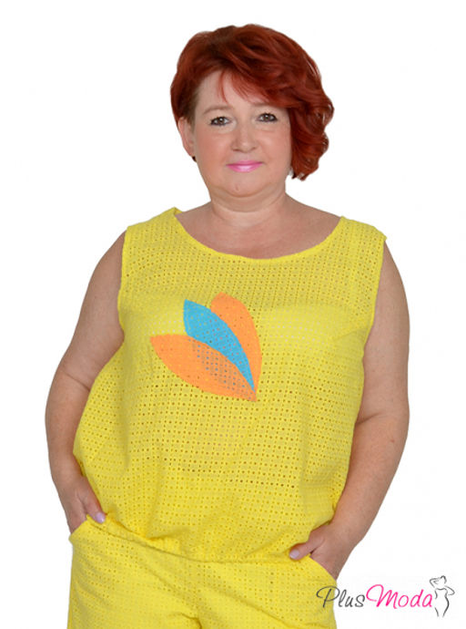 Майка Модель №1644 размеры 44-84 - Plusmoda фото 7