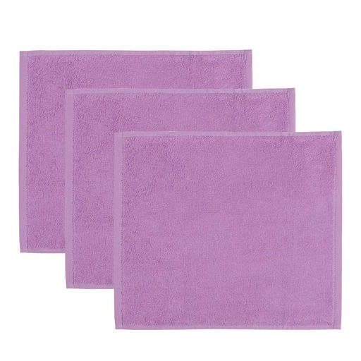 Набор махровых полотенец Happy day, 30?30 см - 3 шт., 340 г/м?, 100% хлопок - Этель фото 4