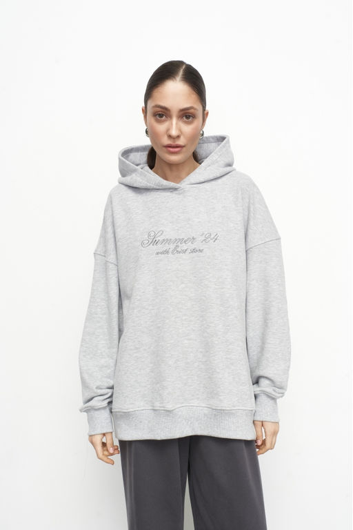 Худи Summer24 Light Grey - Erist store фото 5