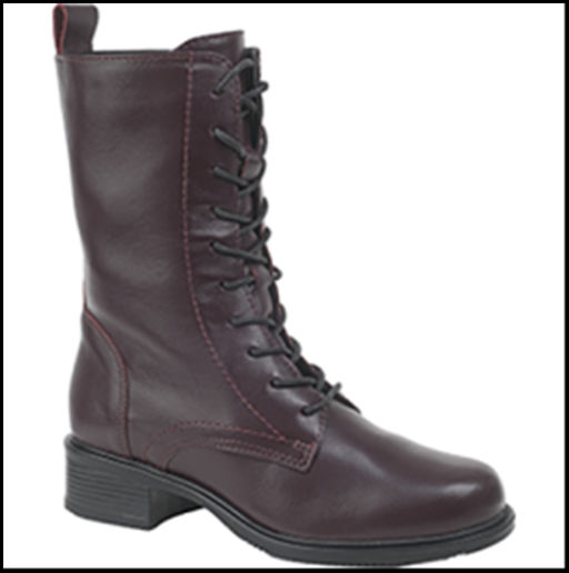 5B6573 ЖЕН Ботинки нат.кожа текстиль ТЭП