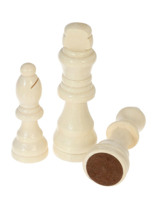 Настольная игра 3 в 1 «Король»: нарды, шахматы, шашки, 39×39 см