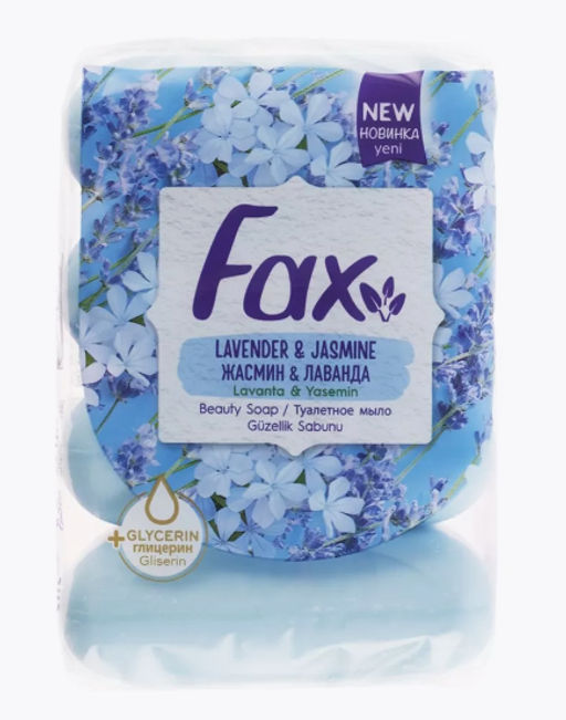 ФАКС мыло туалетн. 4х70гр Жасмин&Лаванда