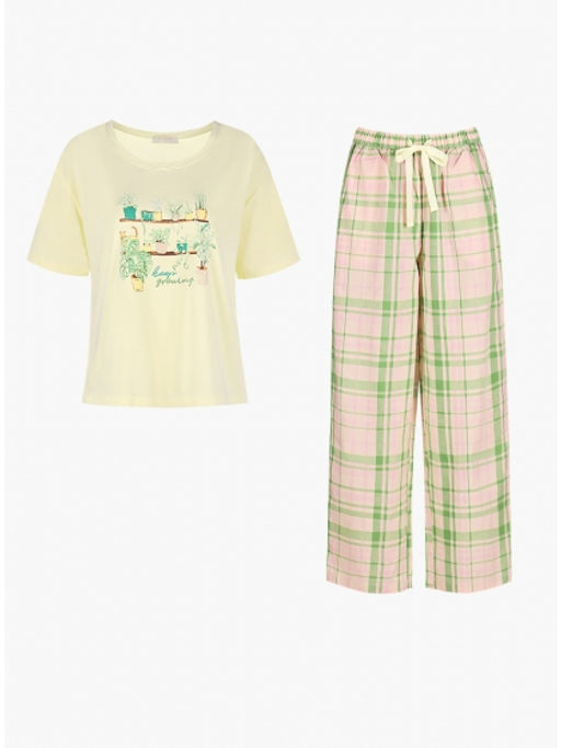 Домашняя пижама Indefini (Арт.554000-3029TBC)  фото 5