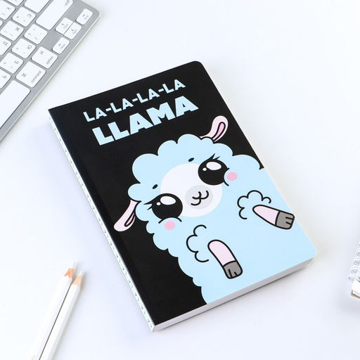 Ежедневник А5, 96 листов LL-La-La-Llama - Artfox фото 2