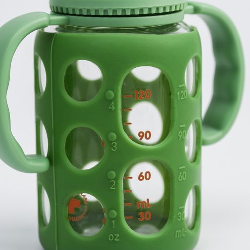 Бутылочка в силиконовом чехле, стекло, классическое горло, +3мес., 120мл., цвет МИКС для мальчика - Simaland фото 7