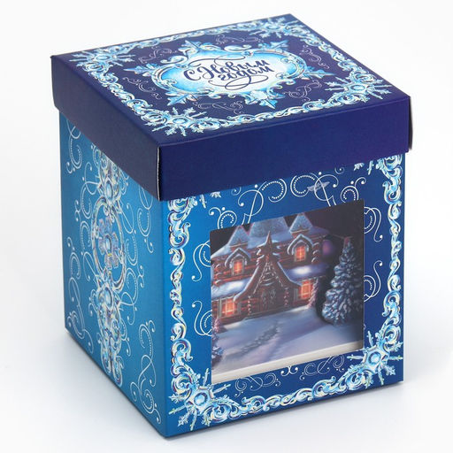 Коробка складная с 3D эффектом Сказка, 11 х 11 х 13 см - Дарите счастье фото 20