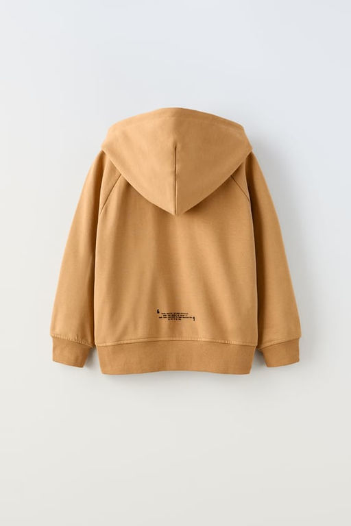 PLUSH HOODIE AND TROUSERS CO ORD - Zara фото 3
